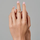 Larys 14K White Gold Lab Grown Diamond Ring – 0.25 Ct