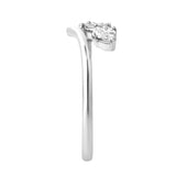 Larys 14K White Gold Lab Grown Diamond Ring – 0.25 Ct