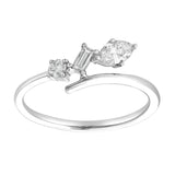 Larys 14K White Gold Lab Grown Diamond Ring – 0.25 Ct