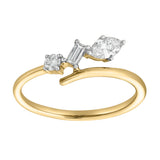 Larys 14K Yellow Gold Lab Grown Diamond Ring – 0.25 Ct