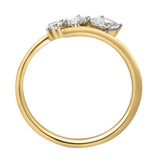 Larys 14K Yellow Gold Lab Grown Diamond Ring – 0.35 Ct