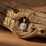 King of the Jungle Diamond 0.09 (ct. wt.) 14K Yellow Gold Lion Head Pendant