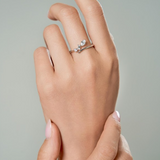 Larys 14K Yellow Gold Lab Grown Diamond Ring – 0.35 Ct