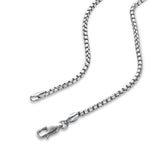 Seiji Box Chain Necklace 925 Silver