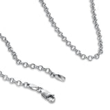 Kazuki Rolo Chain Necklace 925 Silver