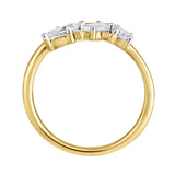 Larys 14K Yellow Gold Lab Grown Diamond Ring - 0.5 Ct