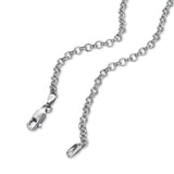 Kazuki Rolo Chain Necklace 925 Silver