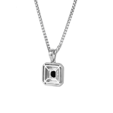 Kuroi 0.45CT Round Black Spinel Pendant 925 Silver