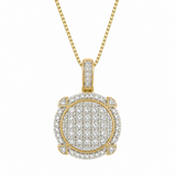 Lumi 10K Yellow Gold 0.35 Ct Diamond Pendant