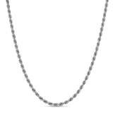 Mizuki Rope Chain Necklace 925 Silver