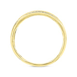 Elysium Natural Diamond Band Ring 0.38 ct in 10K Yellow Gold