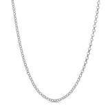 Kazuki Rolo Chain Necklace 925 Silver