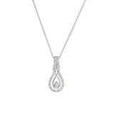 Aveline 14K Gold Diamond Pendant - 0.13 ct