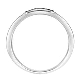 Ryu 0.2CT Black Spinel Ring 925 Silver