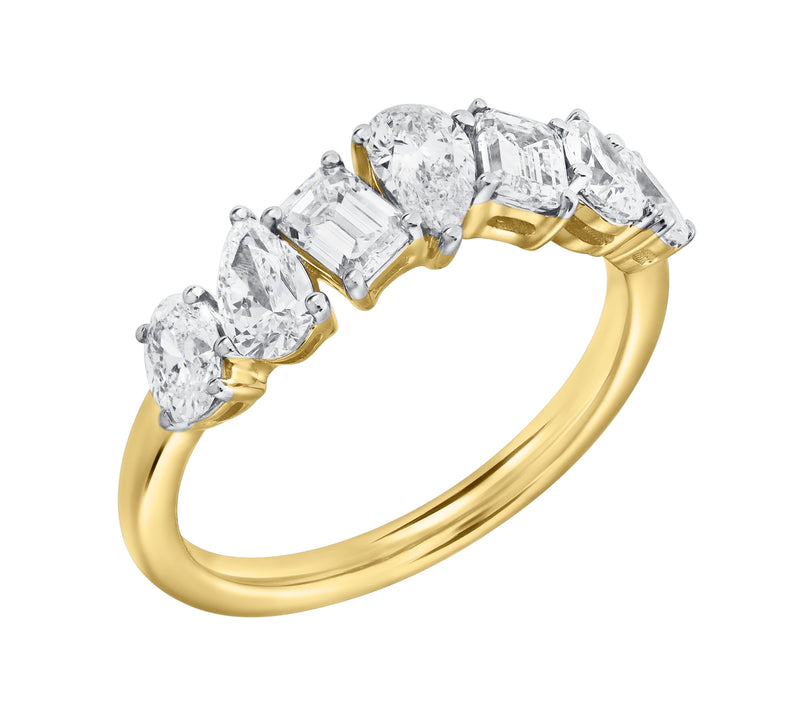 Rhaenyra 14K Yellow Gold Lab Grown Diamond Ring - 1.50 Ct