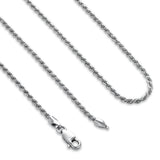 Takumi Rope Chain Necklace 925 Silver