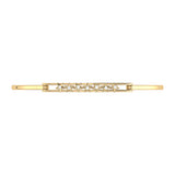 Starry Lane Diamond Bangle in 14K Yellow Gold Vermeil on Sterling Silver