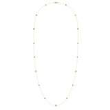 Lucky Star Layered Diamond Necklace in 14K Yellow Gold Vermeil on Sterling Silver