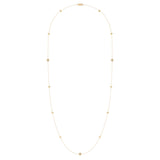 Starry Lane Layered Diamond Necklace in 14K Yellow Gold Vermeil on Sterling Silver
