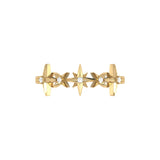 Starry Lane Diamond Ring in 14K Yellow Gold Vermeil on Sterling Silver