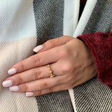 Starry Lane Diamond Ring in 14K Yellow Gold Vermeil on Sterling Silver