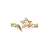 Milky Way Diamond Ring in 14K Gold Vermeil on Sterling Silver