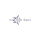 Wish Upon A Star Diamond Ring in 14K White Gold