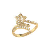 Star Spangled Night Diamond Ring in 14K Gold Vermeil on Sterling Silver