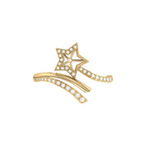 Star Spangled Night Diamond Ring in 14K Gold Vermeil on Sterling Silver