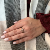 Twinkle Star Diamond Ring in 14K Yellow Gold