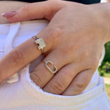 Celia C Diamond Ring in 14K White Gold